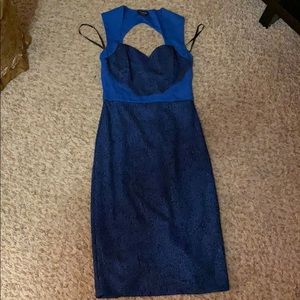 BEBE Cobalt Blue Dress